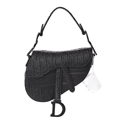 dior grained leather|christian dior grained saddle bag.